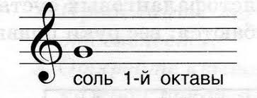 ключ скрпичный